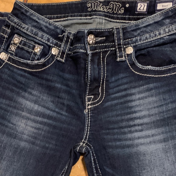 Miss Me Dark Indigo Boot Cut Jeans - Picture 3 of 7